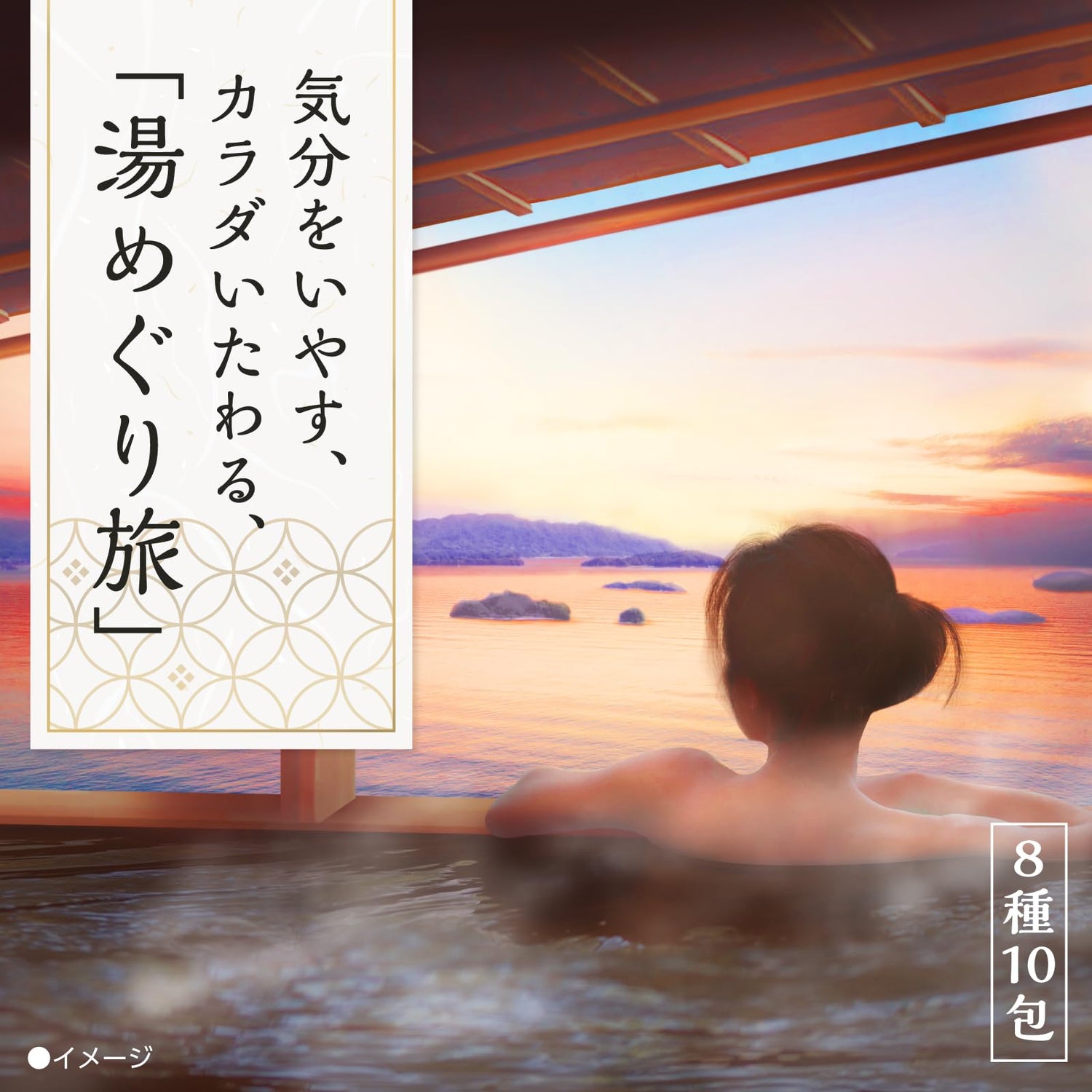 Nipponnomeitou Japanese Onsen Bath Soak 10 Pack