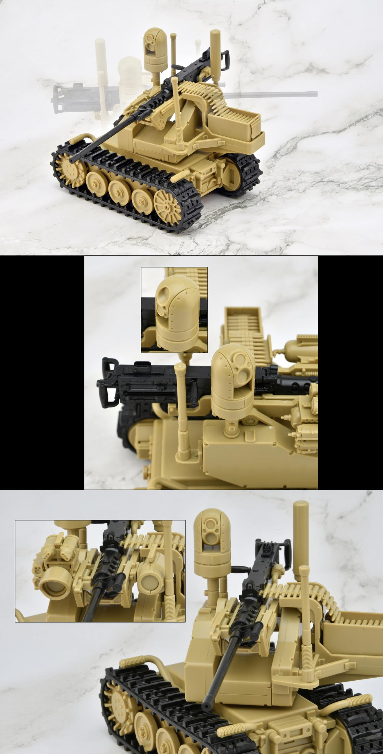 TOMYTEC Little Armory LD049 UGV Armed Robot System 1/12 Scale Model Kit