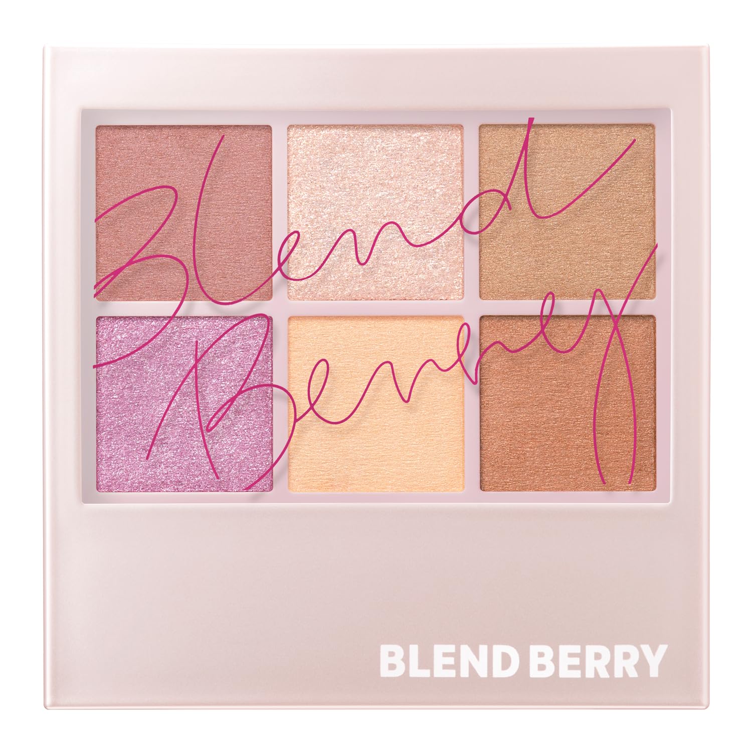 Blend Berry Aura Creation 107 Fig and Skin Mauve Eyeshadow
