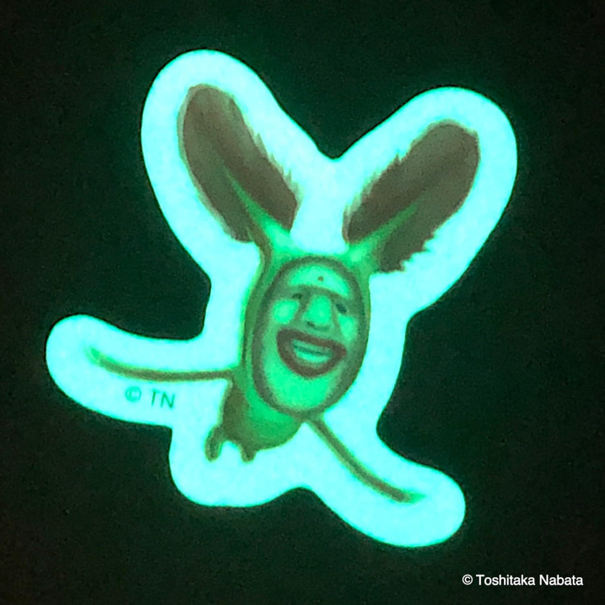 A-Works Kobitozukan Glow-in-the-Dark Sticker Hotoke Akabane KBT-051