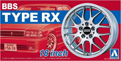 AOSHIMA Tuned Parts No.3 1/24 BBS RX 18 Inch Model Car Parts