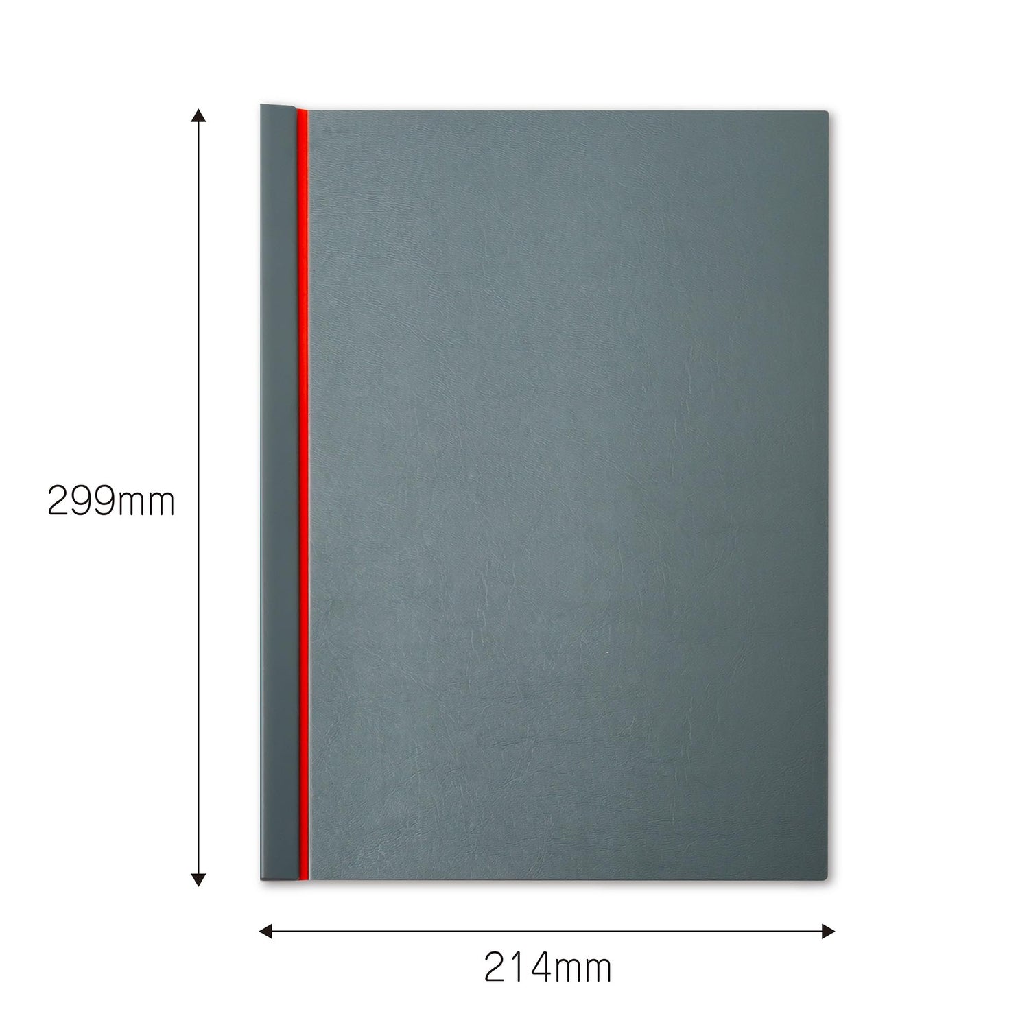 PAGEBASE SlideNote A4 Binder Blue Gray with 360 Degree Opening