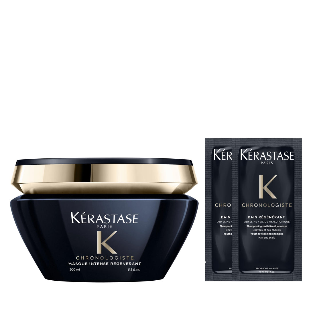 KÉRASTASE Chronologiste Hair Mask 200ml with Moisturizing Benefits