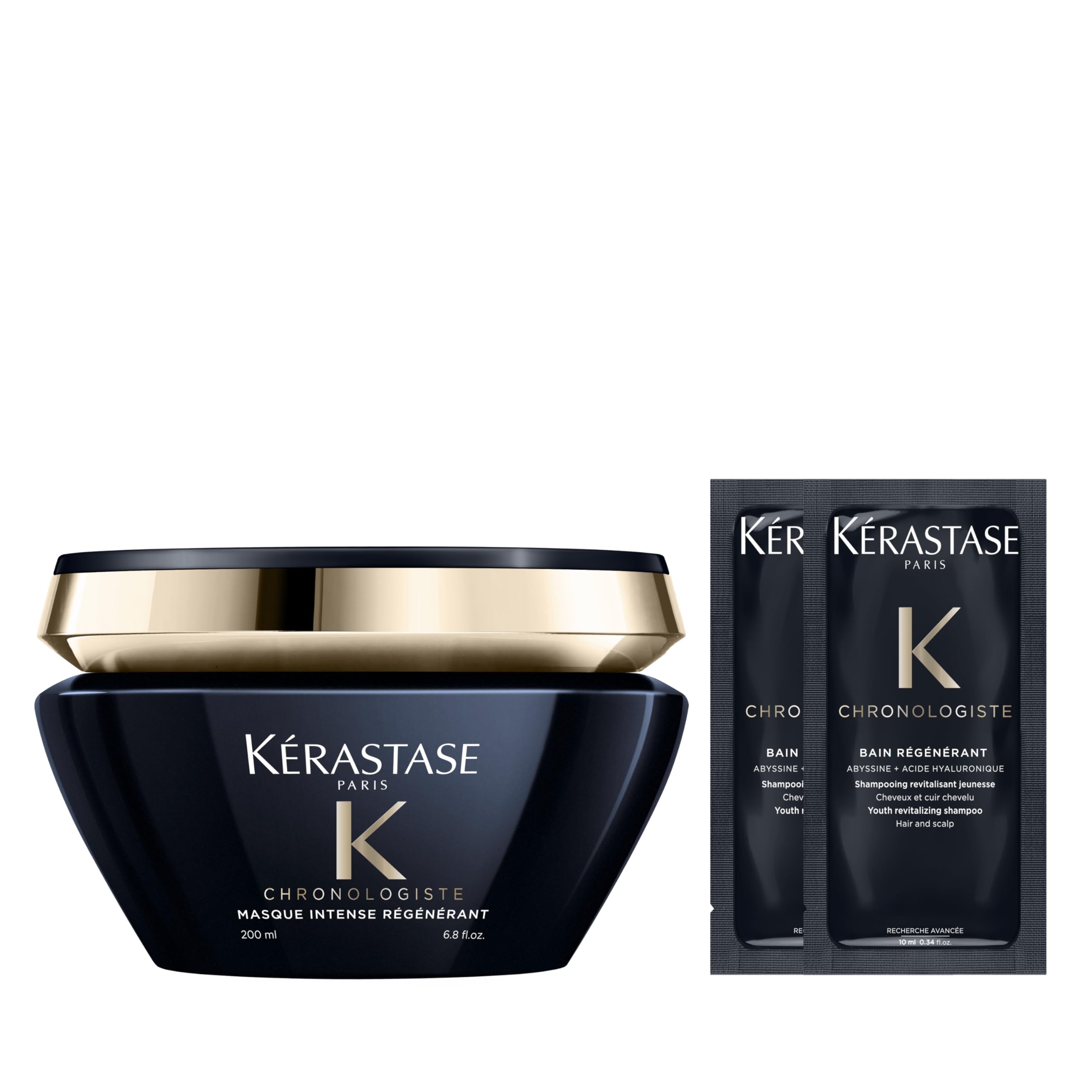 KÉRASTASE Chronologiste Hair Mask 200ml with Moisturizing Benefits