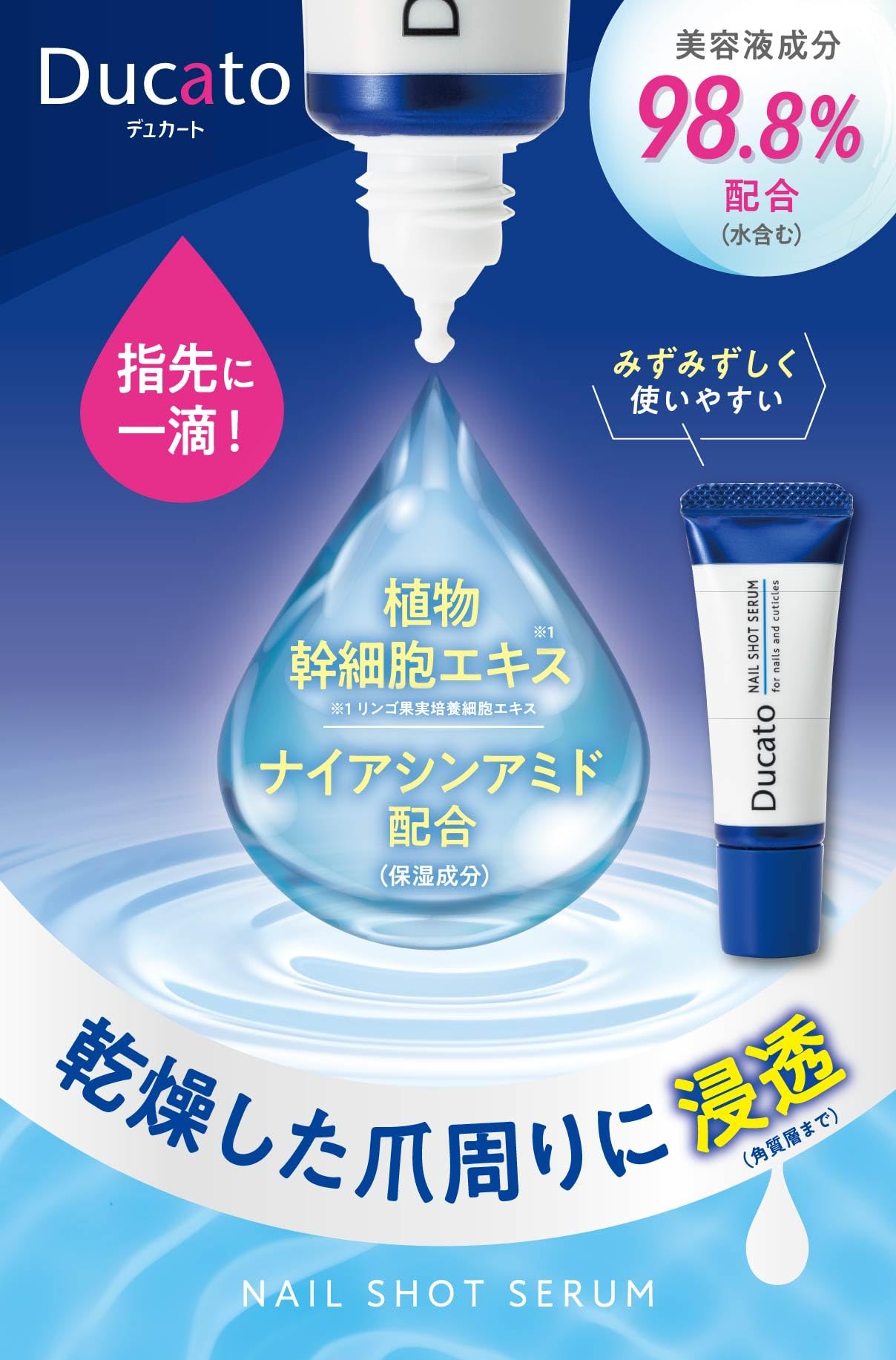 Ducato Nail Shot Serum 01 for Healthy Looking Nails