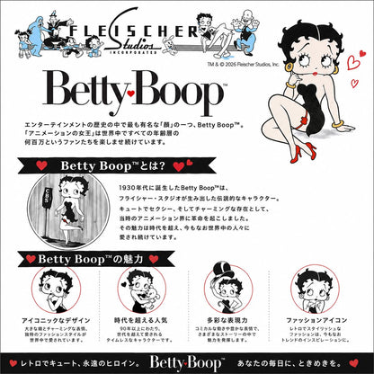 Inukaitaoru Betty Boop Face Towel Pink Face for Daily Use