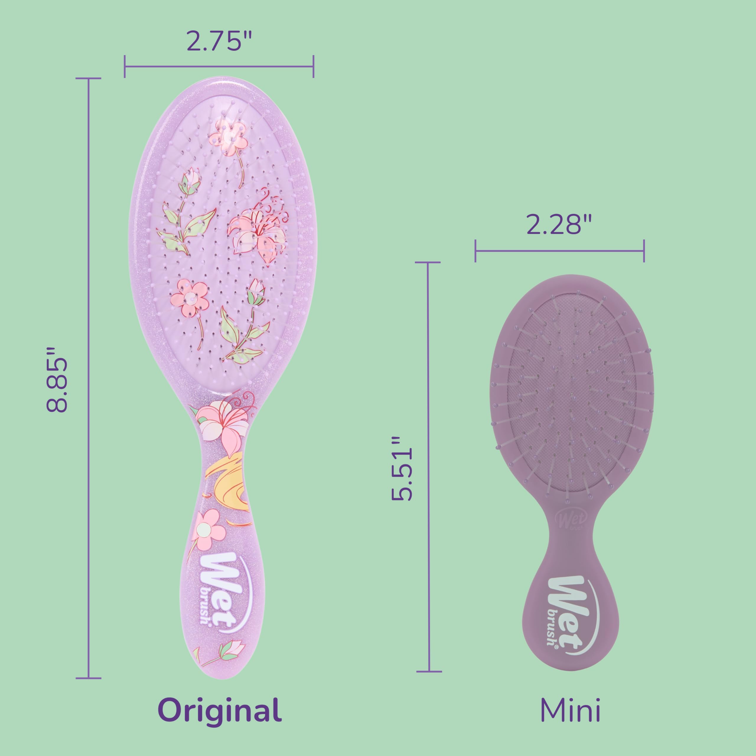Wet Brush Original Detangler Disney Dreamy Princess Rapunzel
