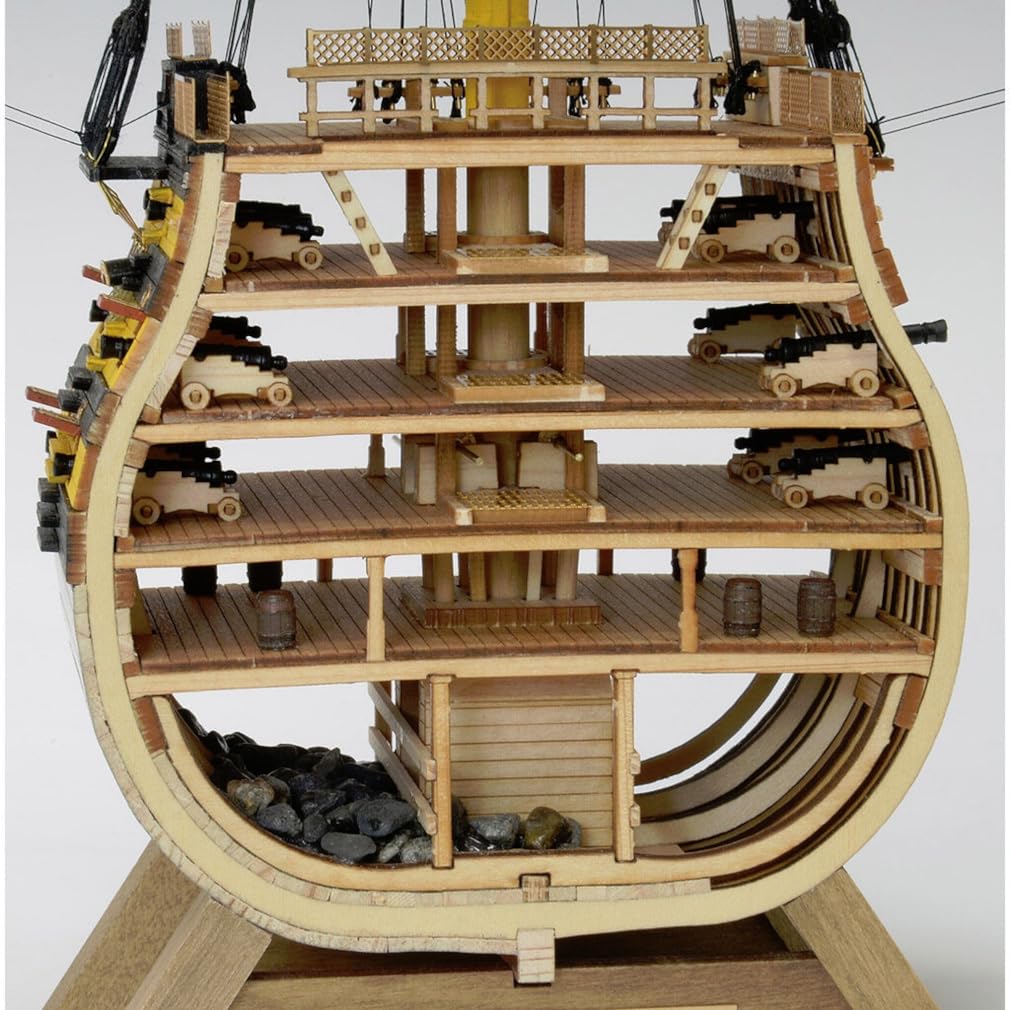 Woody JOE 1/160 Victory Cut Model Wooden Ship Assembly Kit