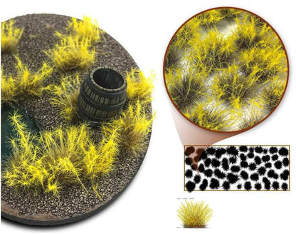 Green Stuff World Thorny Bush Model Accessories 14mm Yellow