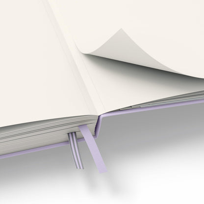 LEUCHTTURM1917 A5 Lilac Notebook with Blank Pages