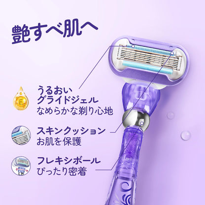 Gillette Venus Swirl Razor with Flexiball for Smooth Skin