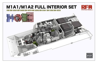 Rye Field Model 1/35 M1A1/M1A2 Abrams Full Interior Set