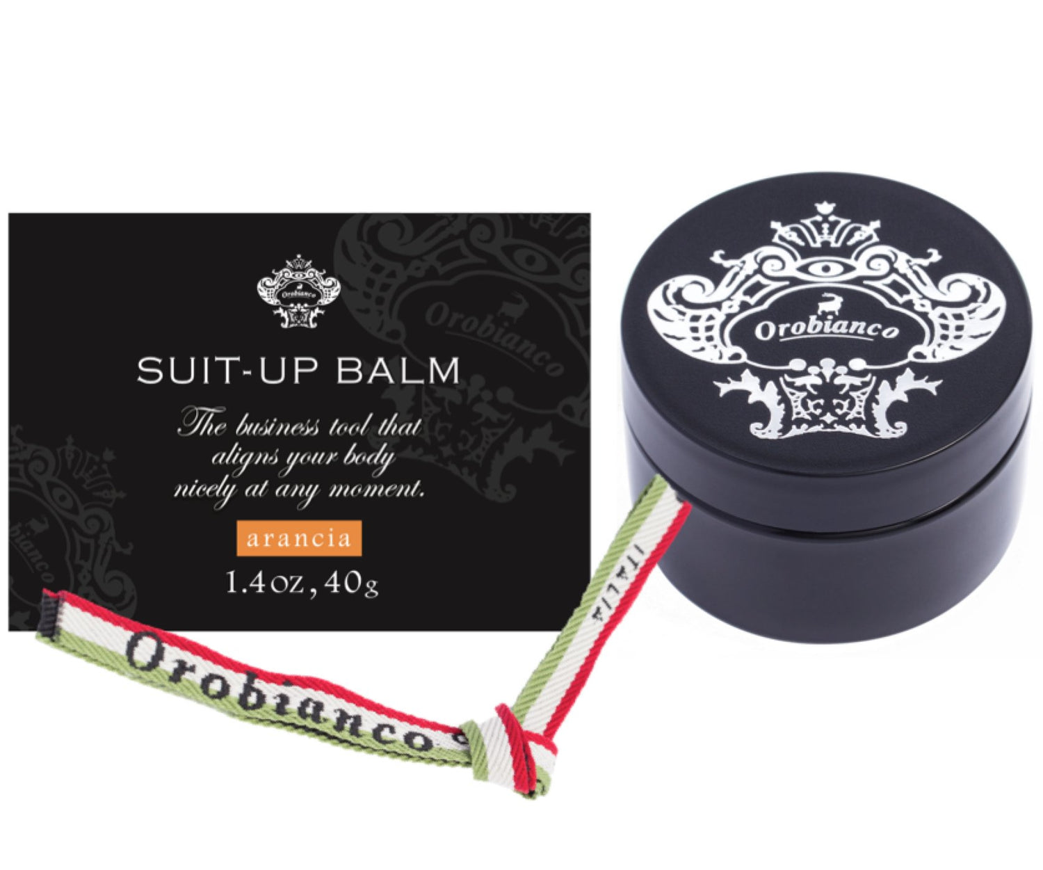 Orobianco Suit Up Balm Arancia 40g for Smooth Finish
