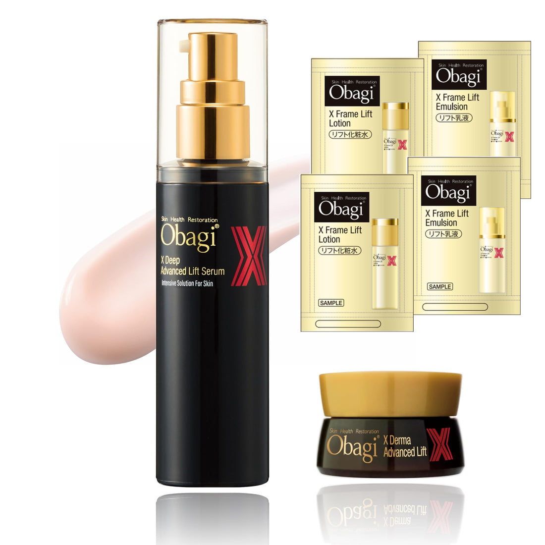 Obagi X Deep Advanced Lift Serum Set for Firm Skin Experience