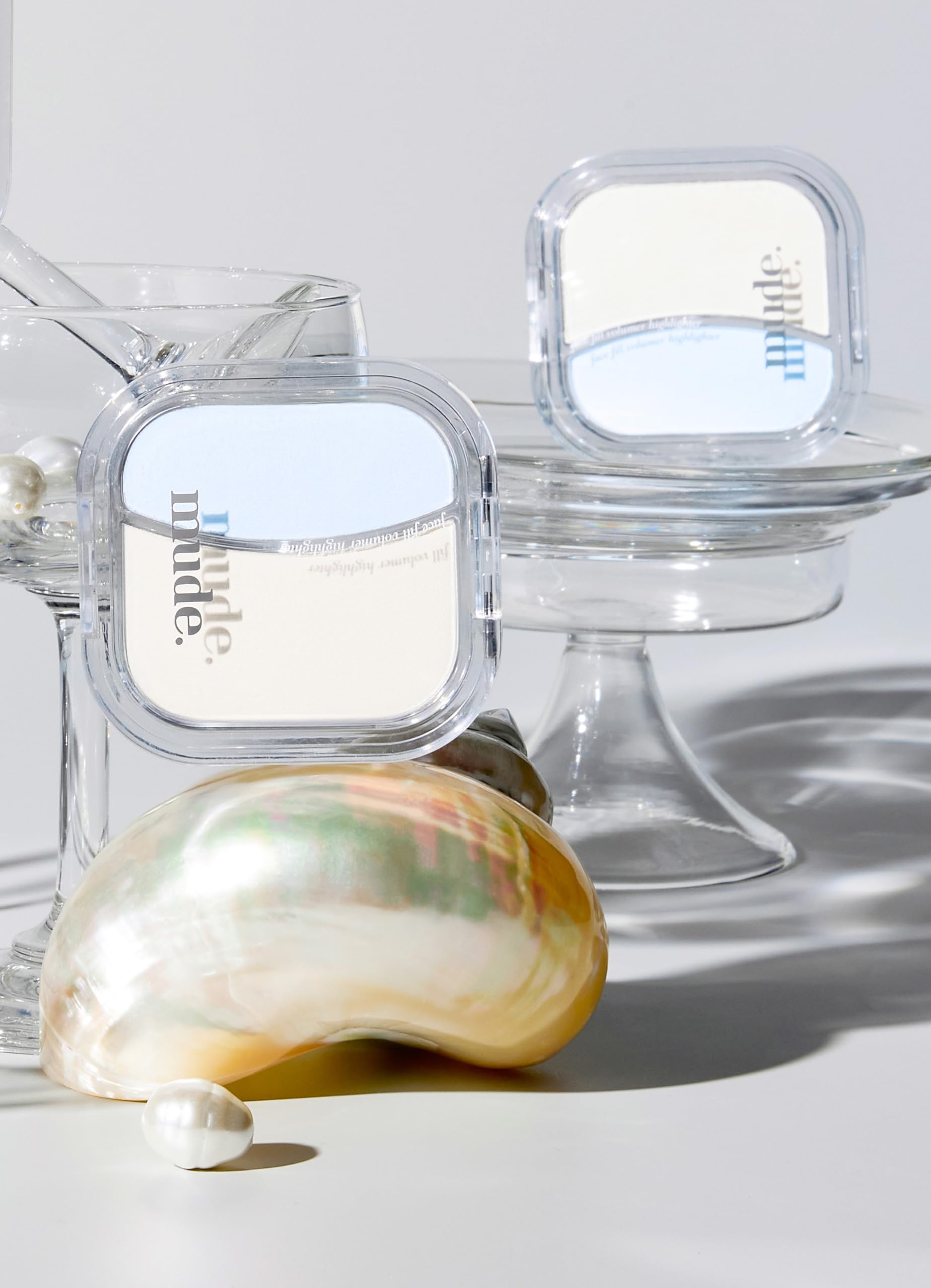 mude Highlighter Face Fill Volumizer Powder M01 1g