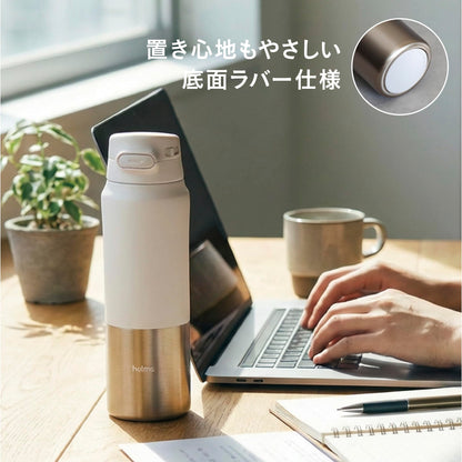 CB JAPAN Water Bottle One-Touch Open 450ml Stainless Steel Insulated