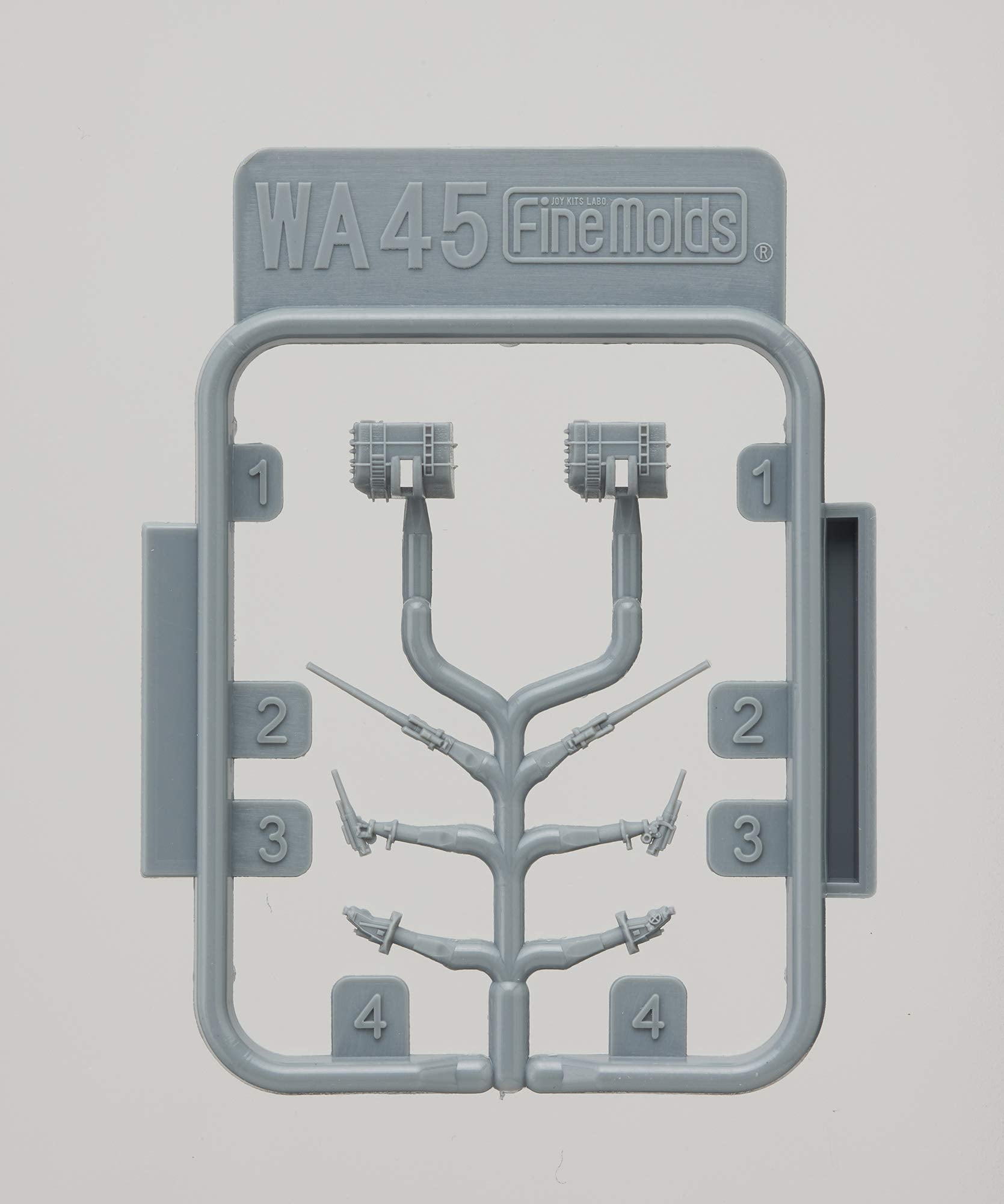 FineMolds 1/700 Nano Dread Series Japanese Navy 12cm and 8cm Gun Model Parts