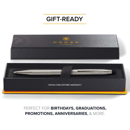 Cross Classic Century Titanium Gray Premium Gift Box Ballpoint Pen