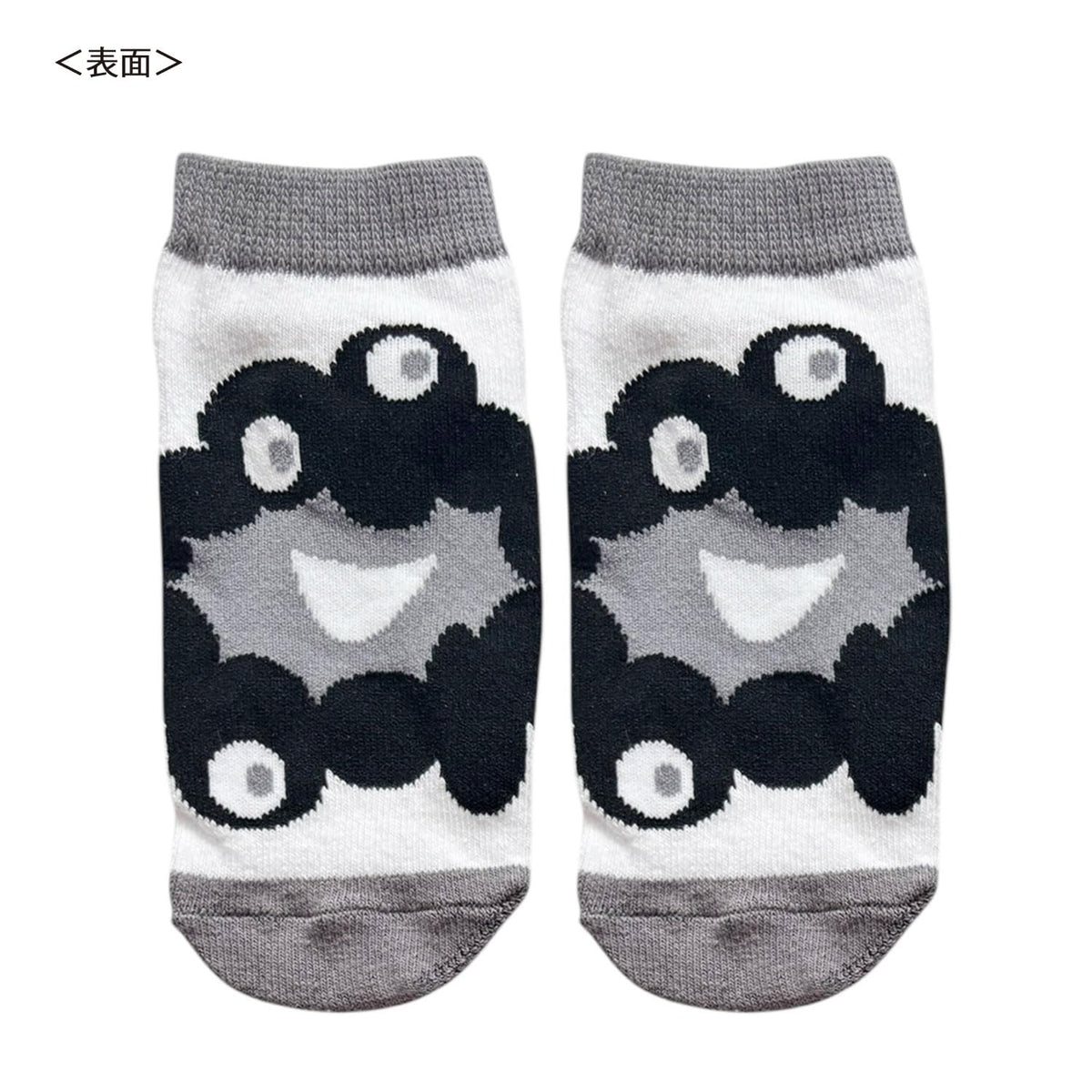 Small Planet Expo 2025 Kids Socks Gray and White