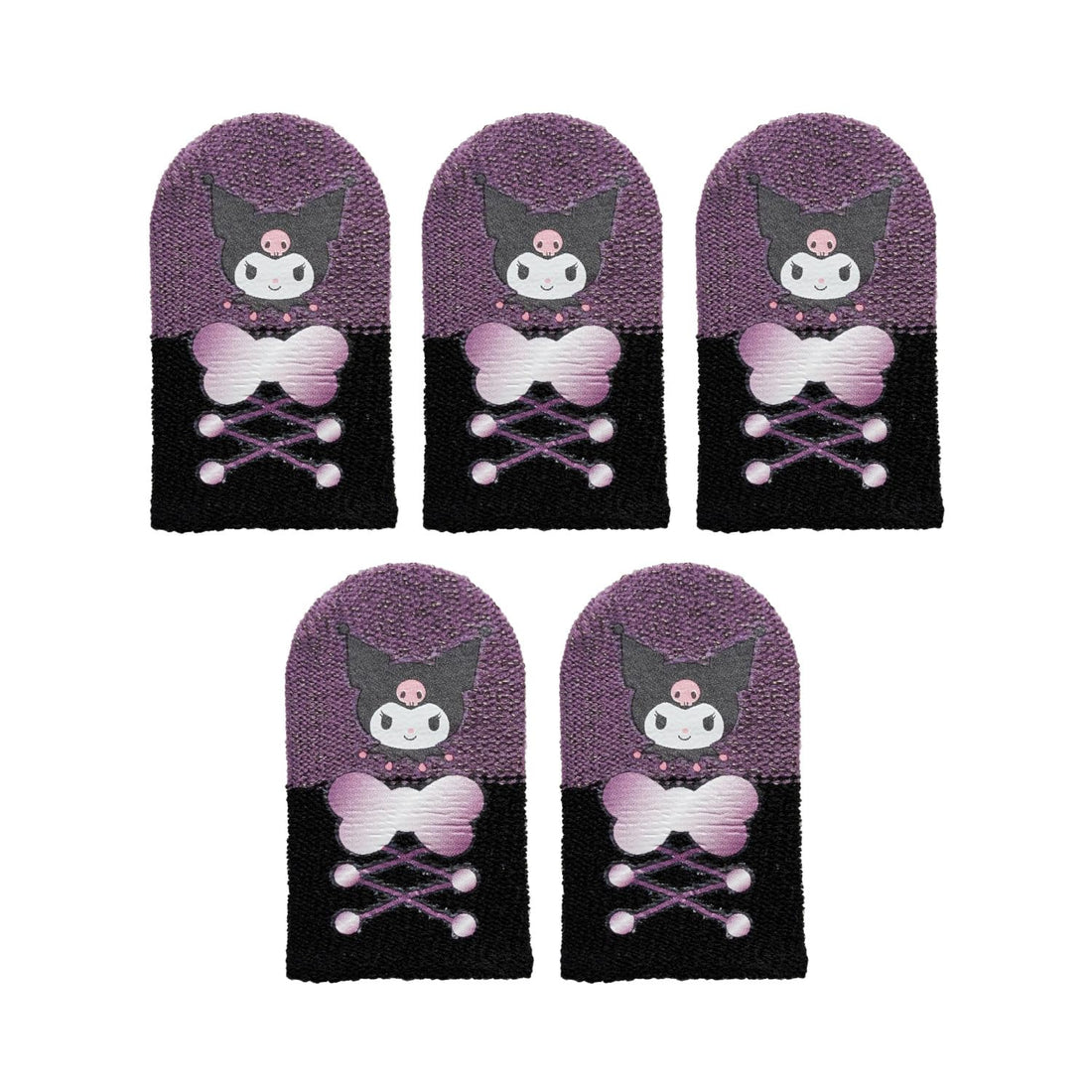 ALLONE Gaming Finger Sleeves Sanrio Characters Kuromi 5-Pack