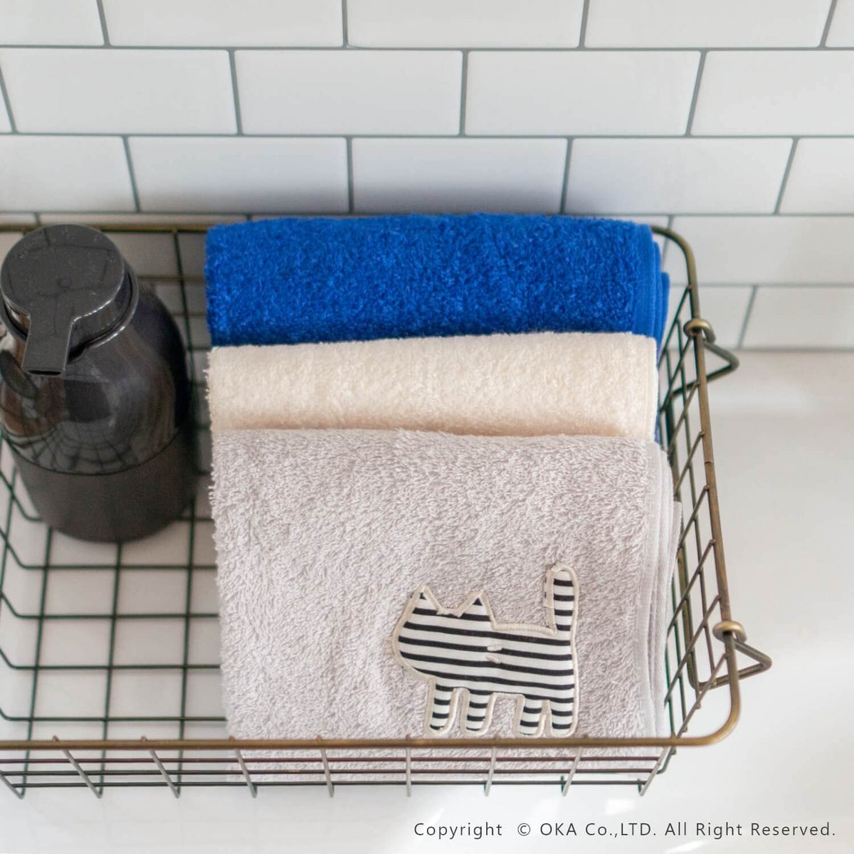 OKA Uchinoko Towel 33x80 Gentle and Absorbent Japanese Towel