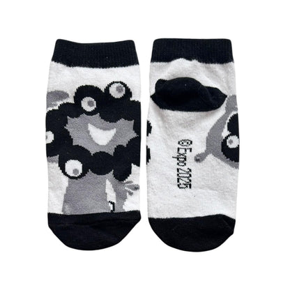 Small Planet Kids Socks Myakumyaku Black and White for Expo 2025