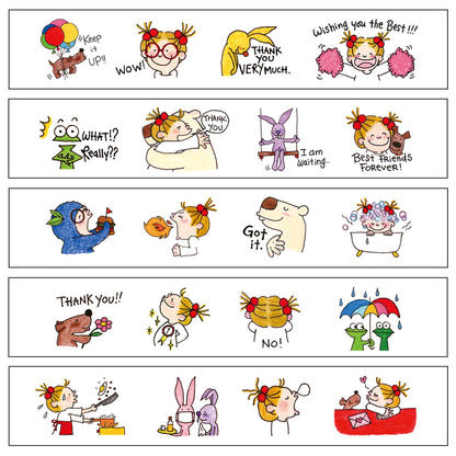 GreetingLife Masking Tape Talking Coco Decorative Tape