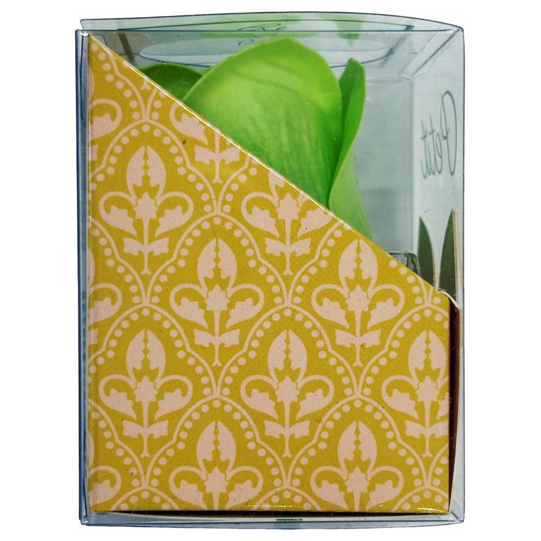 Q-FLA Bath Soak Soap Flower Set of 6 Green Rose Gift