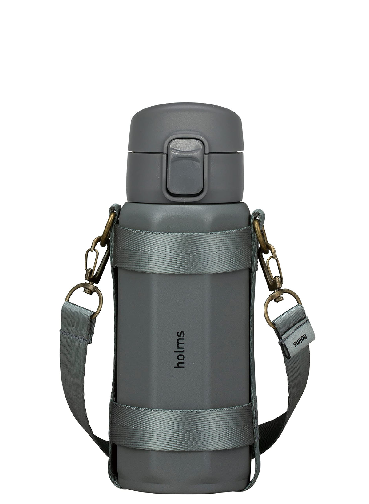 CB JAPAN Octa One-Touch Bottle 340ml Gray Vacuum Insulated Water Bottle