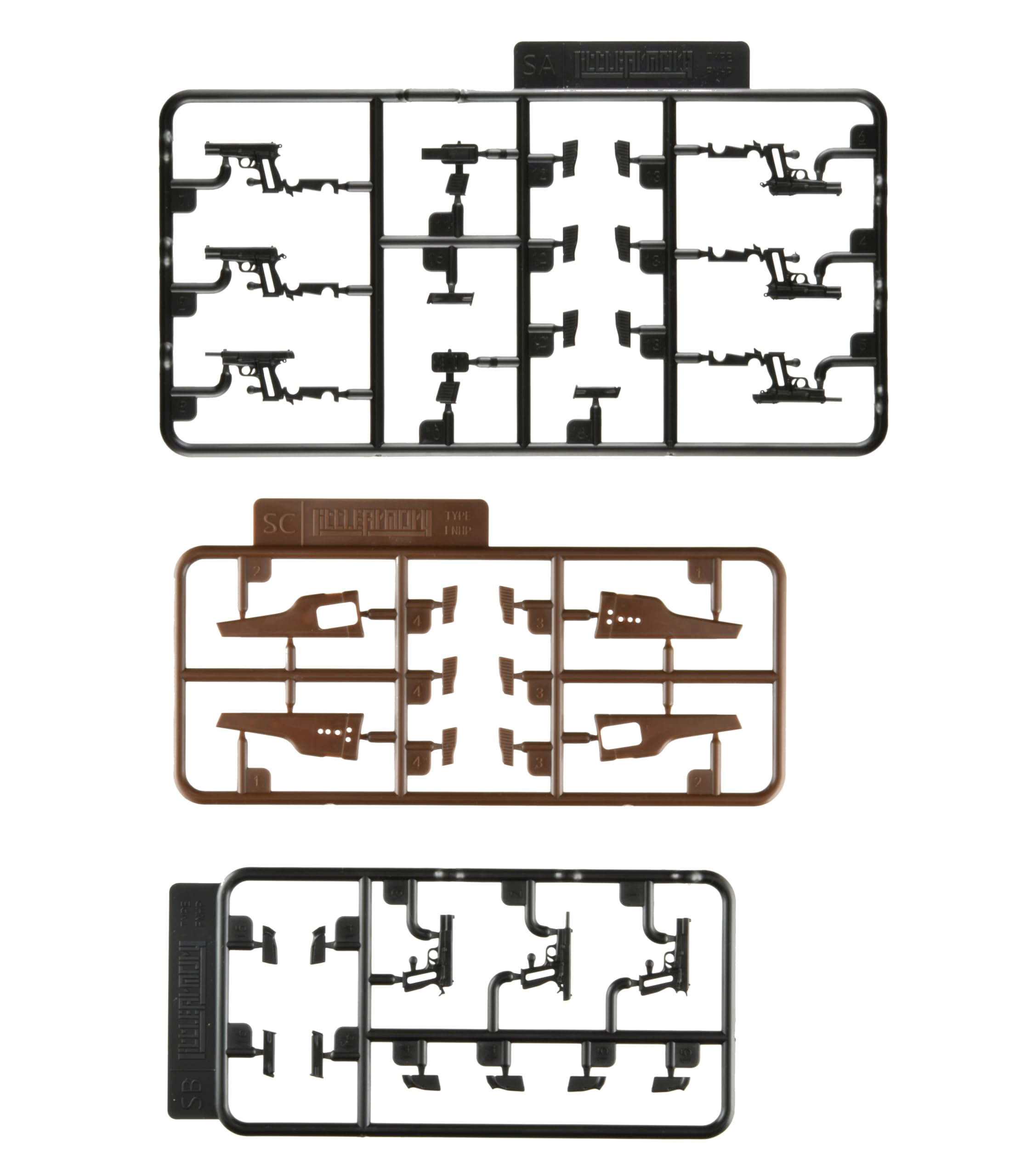 TOMYTEC Little Armory LA096 Browning HP Type Scale Model Kit