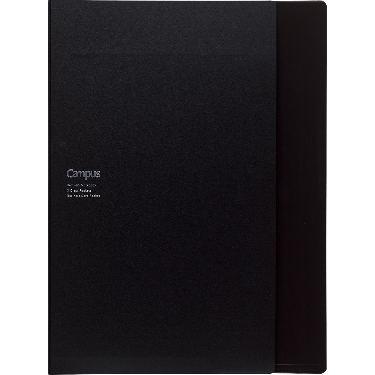 KOKUYO Notebook Cover with Document File A4 Size in Black