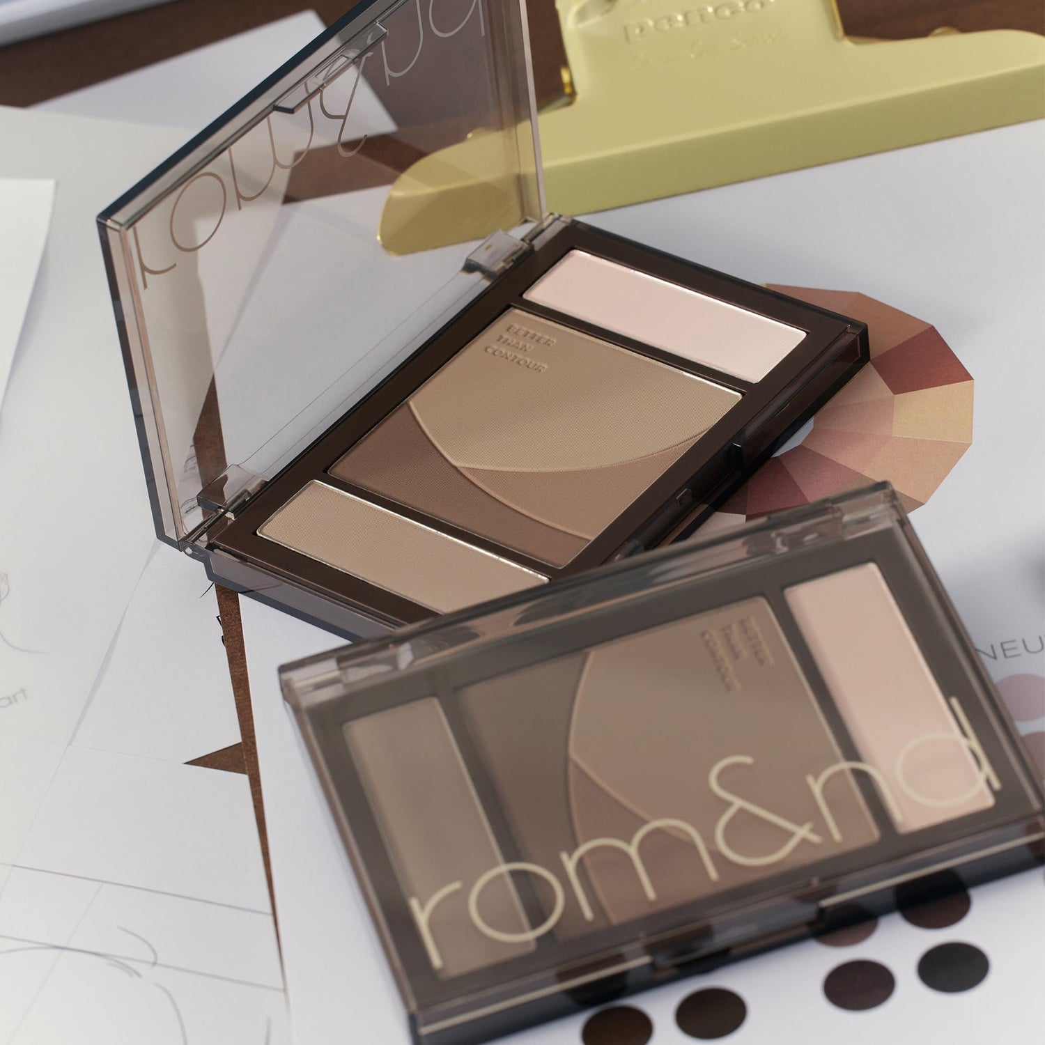 rom&amp;nd Better Than Contour Neutral Warm Cream 01