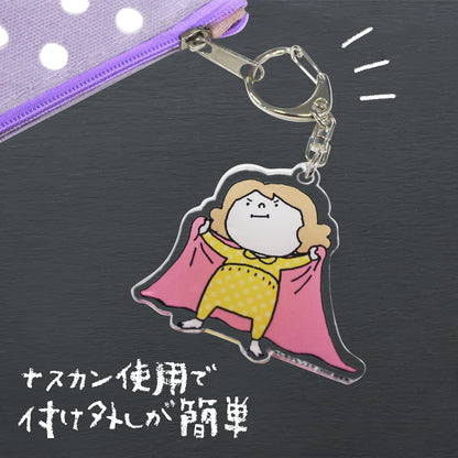 Shinada Global Acrylic Keychain Featuring Yoshitake Shinsuke 6cm
