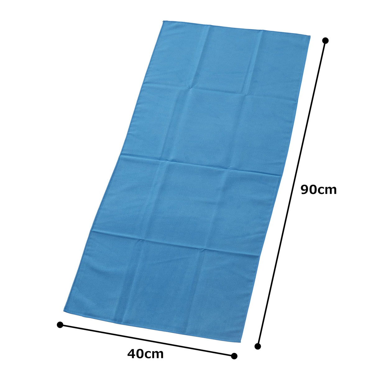 Aska Towel Quick-Dry Facial Towel Royal Blue 40cm x 90cm