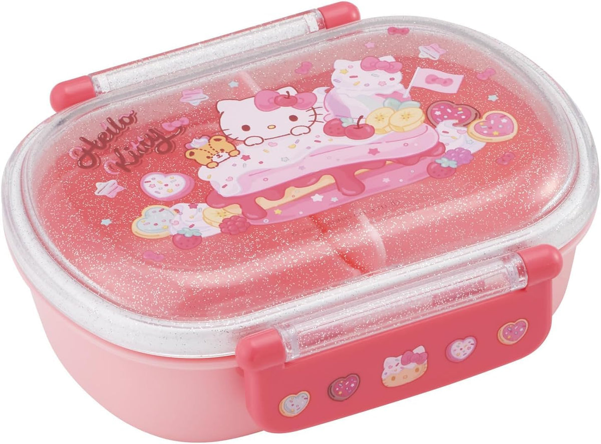 Skater Kids Lunch Box 360ml Hello Kitty Design Made in Japan