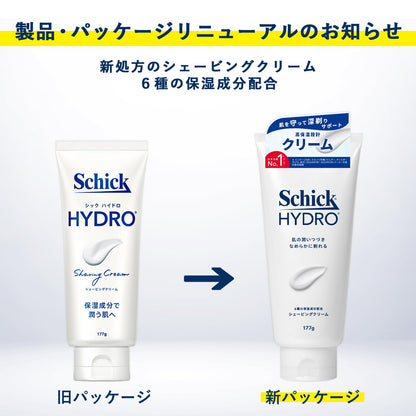 Schick Hydro Shaving Cream 177g for a Smooth Shave
