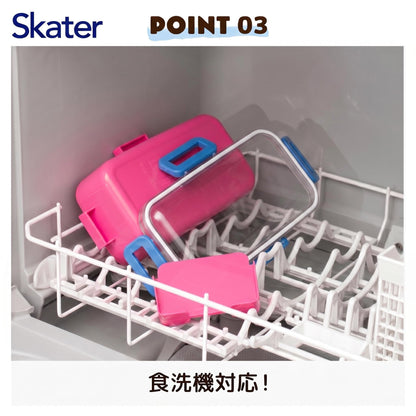 Skater Bento Box 530ml Leak-Resistant Lunch Box for Women