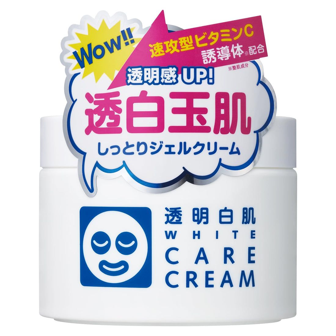 Toumeishirahada Brightening Care Cream 90g for Dull Skin