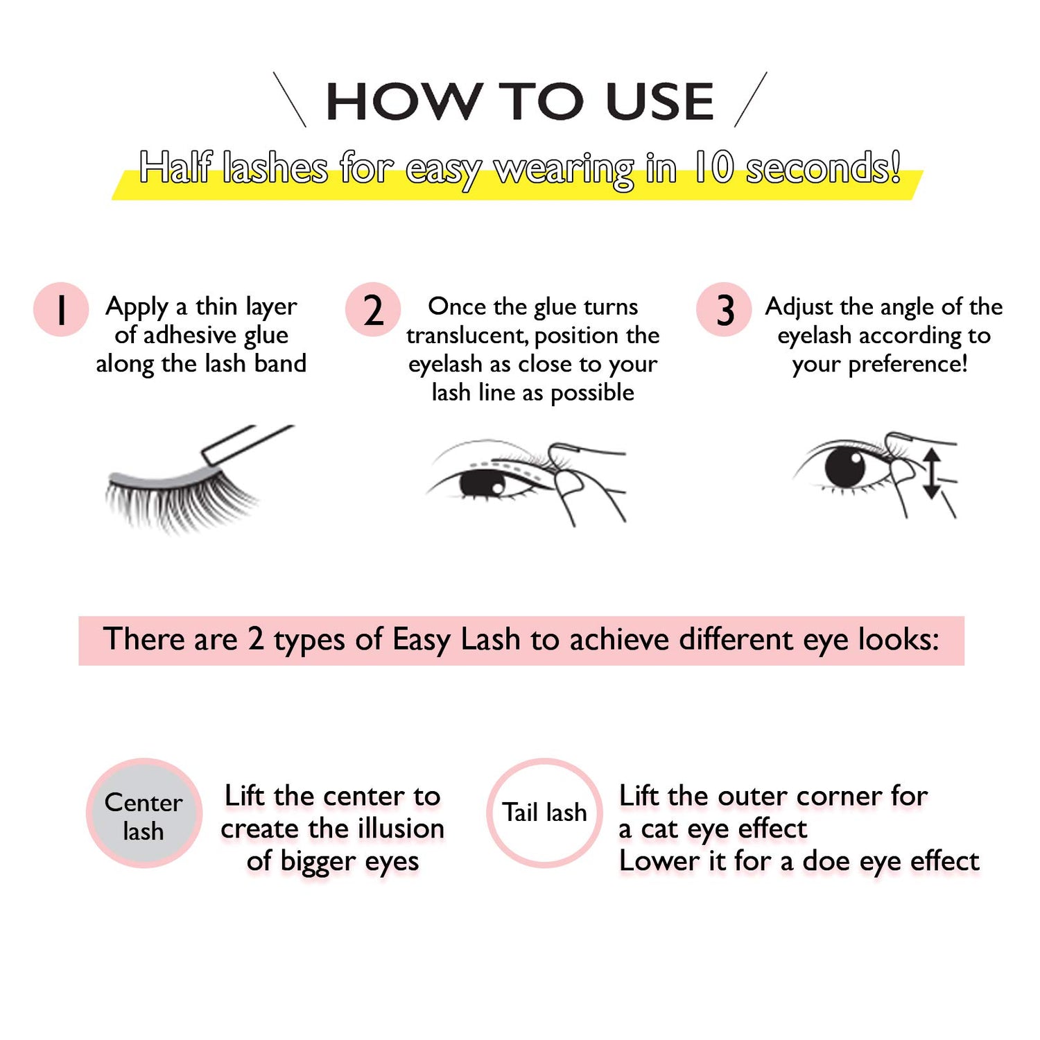 KOJI Easy Lash No.20 Volume Pair Natural Look