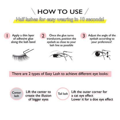 KOJI Easy Lash No.20 Volume Pair Natural Look