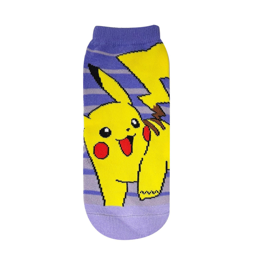 Small Planet Pokémon Character Socks Pikachu Stripe Large Size