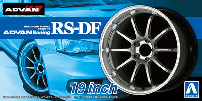 AOSHIMA 1/24 Advan Racing RS-DF 19-Inch Model Parts