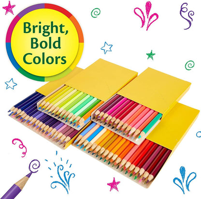 CRAYOLA Vibrant Colored Pencils Set 120 Count