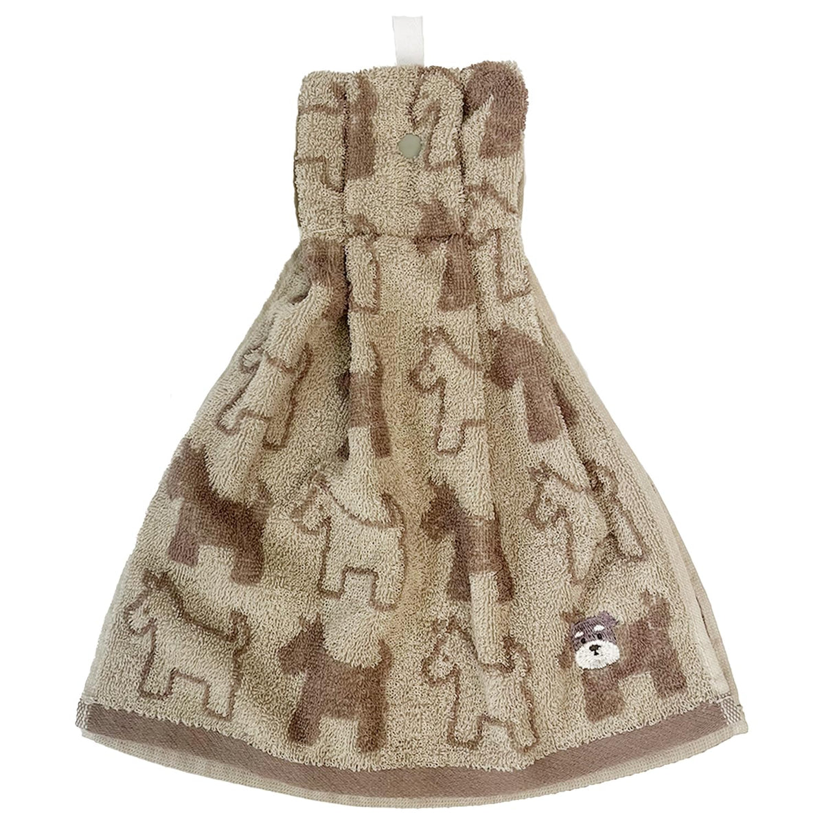 Stream Face Towel 34x76cm Thick Cotton Jacquard Animal Design