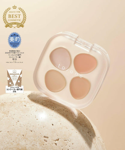 to/one Petal Float Flawless Touch Concealer 01 for Brightening