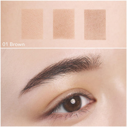 Celvoke Indicate Eyebrow Powder 01 Brown with Brush