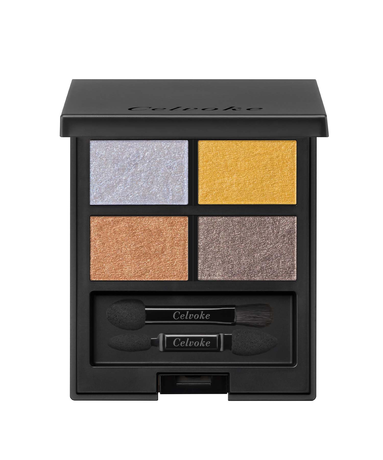 Celvoke Vattic Eye Palette 06 Aquatic Yellow 4-Color Eyeshadow