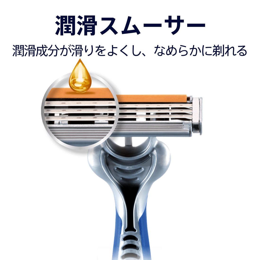 Gillette Custom Plus 3 Premium Smooth Disposable Razors 6 Count