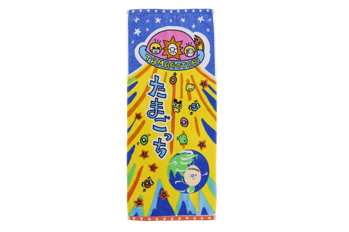 BANDAI Tamagotchi Face Towel Cute Character Design