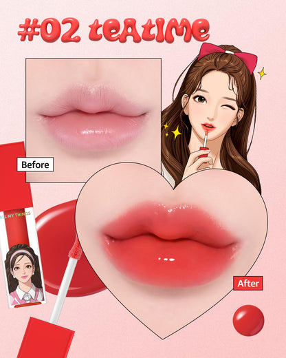 AMTS Kiss Lip Plumper 02 Tea Time 4.4g with Naturally Derived Ingredients